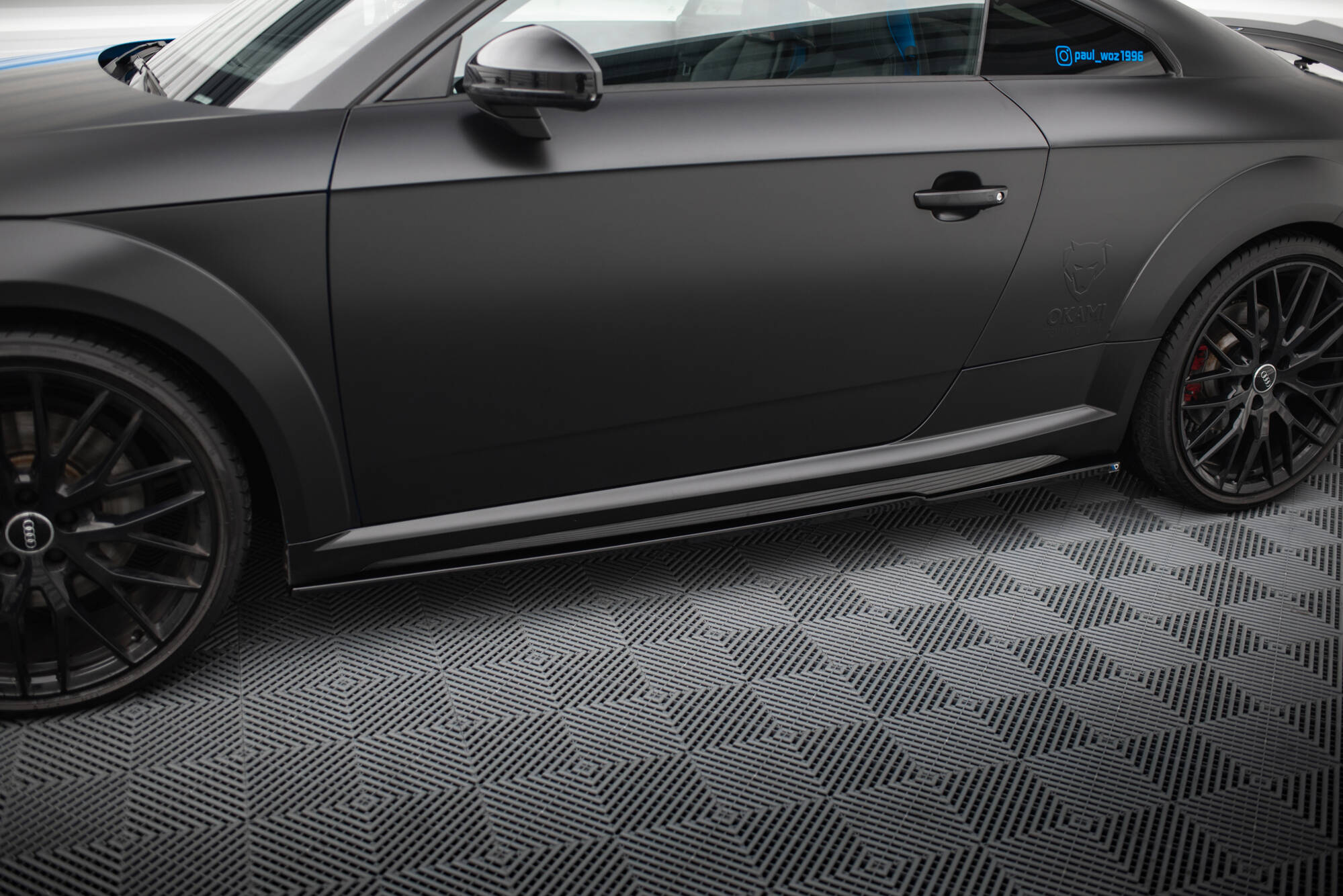 Side Skirts Diffusers Audi TT S 8S Facelift - 3