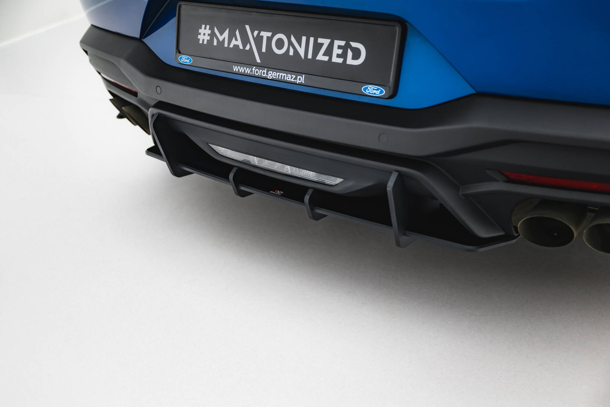 STREET PRO REAR DIFFUSER SUITABLE FOR FORD MUSTANG GT MK7 – MAXTON DESIGN