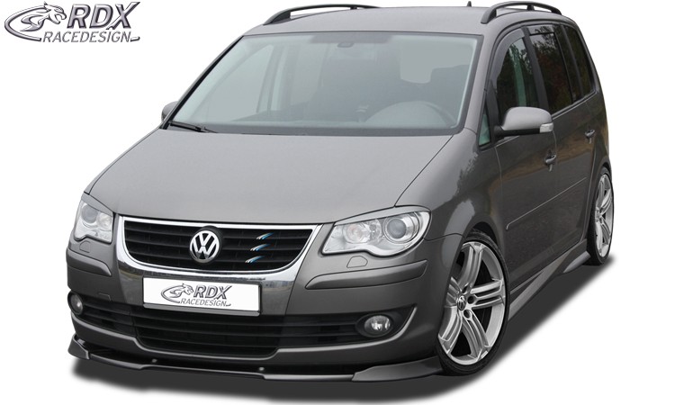 FRONT SPOILER VARIO-X VW TOURAN 2007+ FRONT LIP SPLITTER - 4