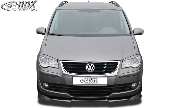 FRONT SPOILER VARIO-X VW TOURAN 2007+ FRONT LIP SPLITTER - 3