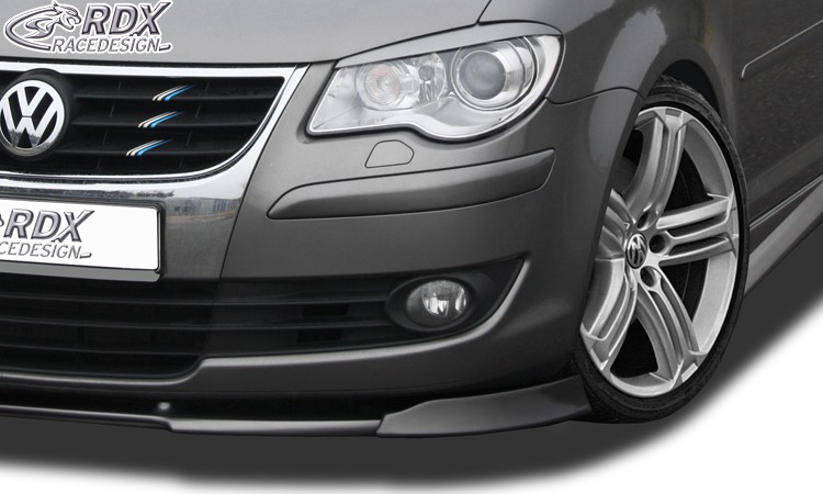 FRONT SPOILER VARIO-X VW TOURAN 2007+ FRONT LIP SPLITTER - 2