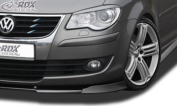 FRONT SPOILER VARIO-X VW TOURAN 2007+ FRONT LIP SPLITTER