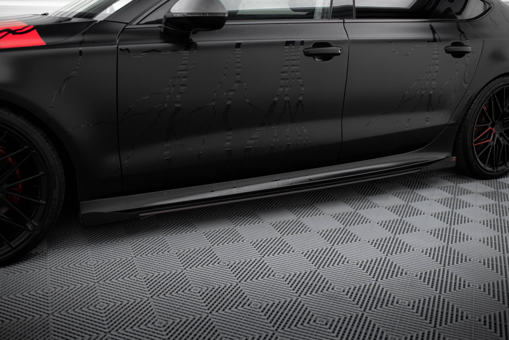 Side Flaps Audi A7 S-Line C7 - 4