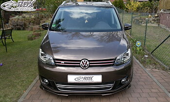 FRONT SPOILER VARIO-X VW TOURAN 2011+ / CADDY FRONT LIP SPLITTER