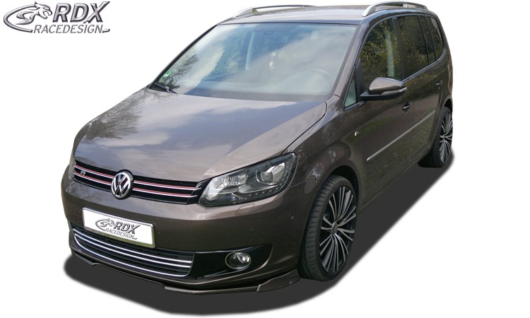 FRONT SPOILER VARIO-X VW TOURAN 2011+ / CADDY FRONT LIP SPLITTER 