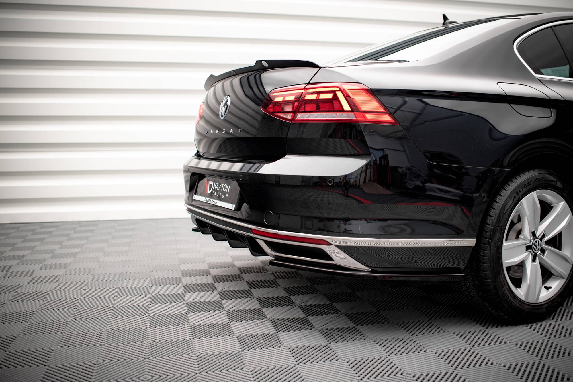 Rear Valance VW Passat B8 Facelift - 4