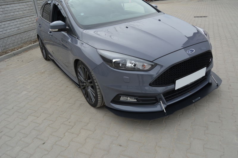 FRÄMRE STÖTFÅNGARE RACING LÄPP FOCUS ST MK3 FACELIFT - 2