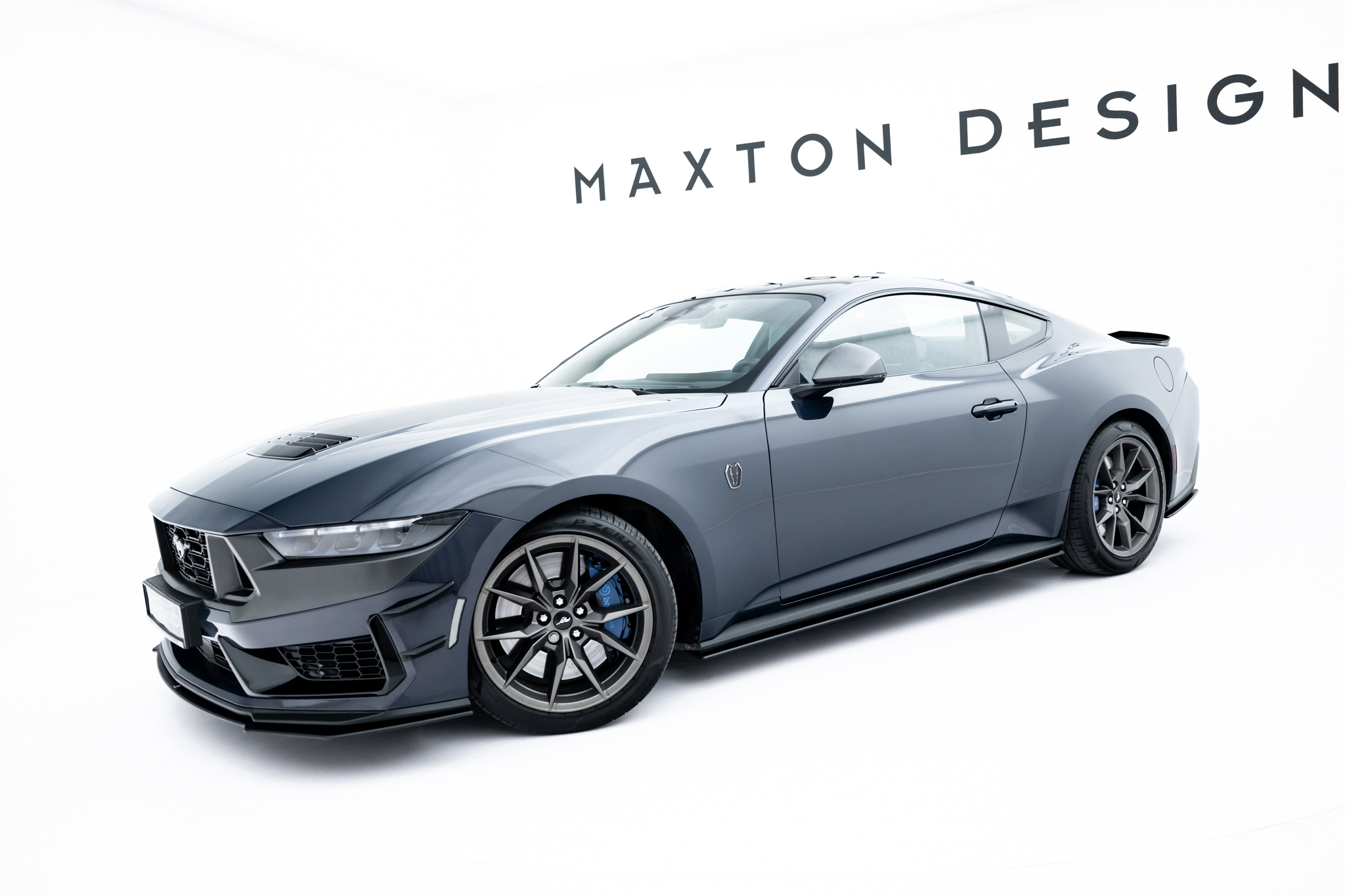 STREET PRO SIDE SKIRTS DIFFUSERS SUITABLE FOR FORD MUSTANG DARK HORSE MK7 – MAXTON DESIGN - 4