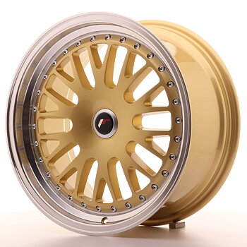 JAPAN RACING JR10 17X8 ET35 BLANK GOLD