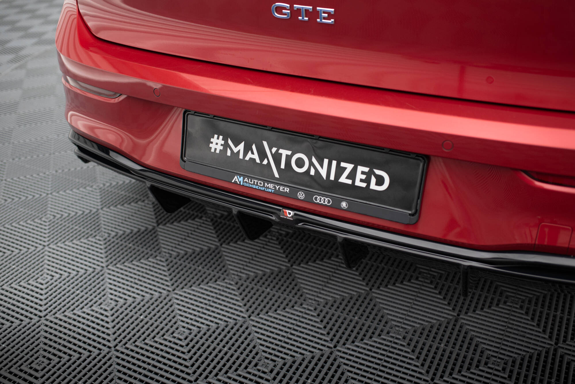 Rear Valance Volkswagen Golf GTE Mk8 - 4