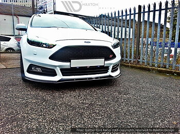 FRONT SPLITTER V.1 FOCUS ST MK3 FACELIFT MODEL