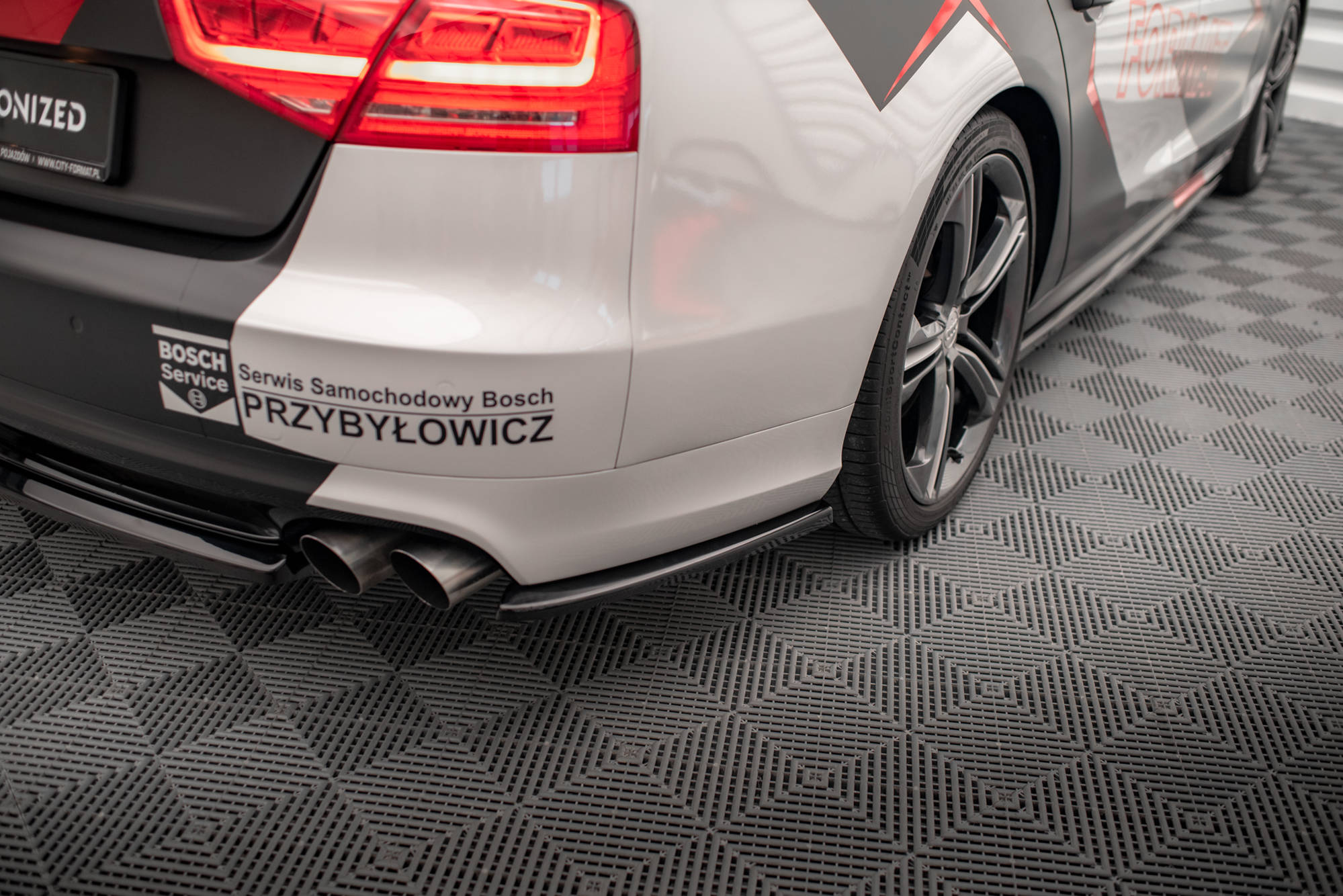 Rear Side Splitters Audi S8 D4 - 2