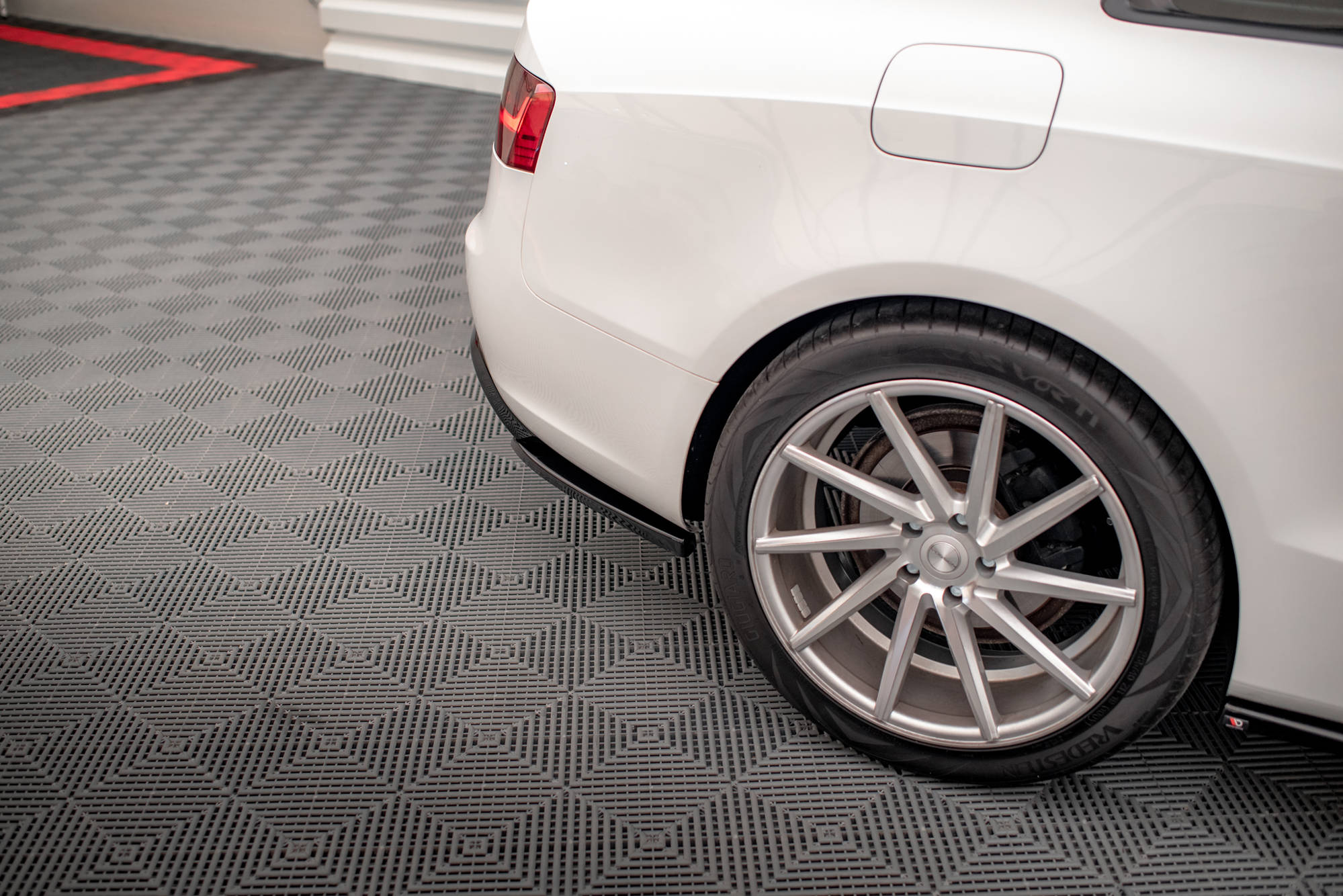 Rear Side Splitters Audi A5 Coupe 8T Facelift - 3