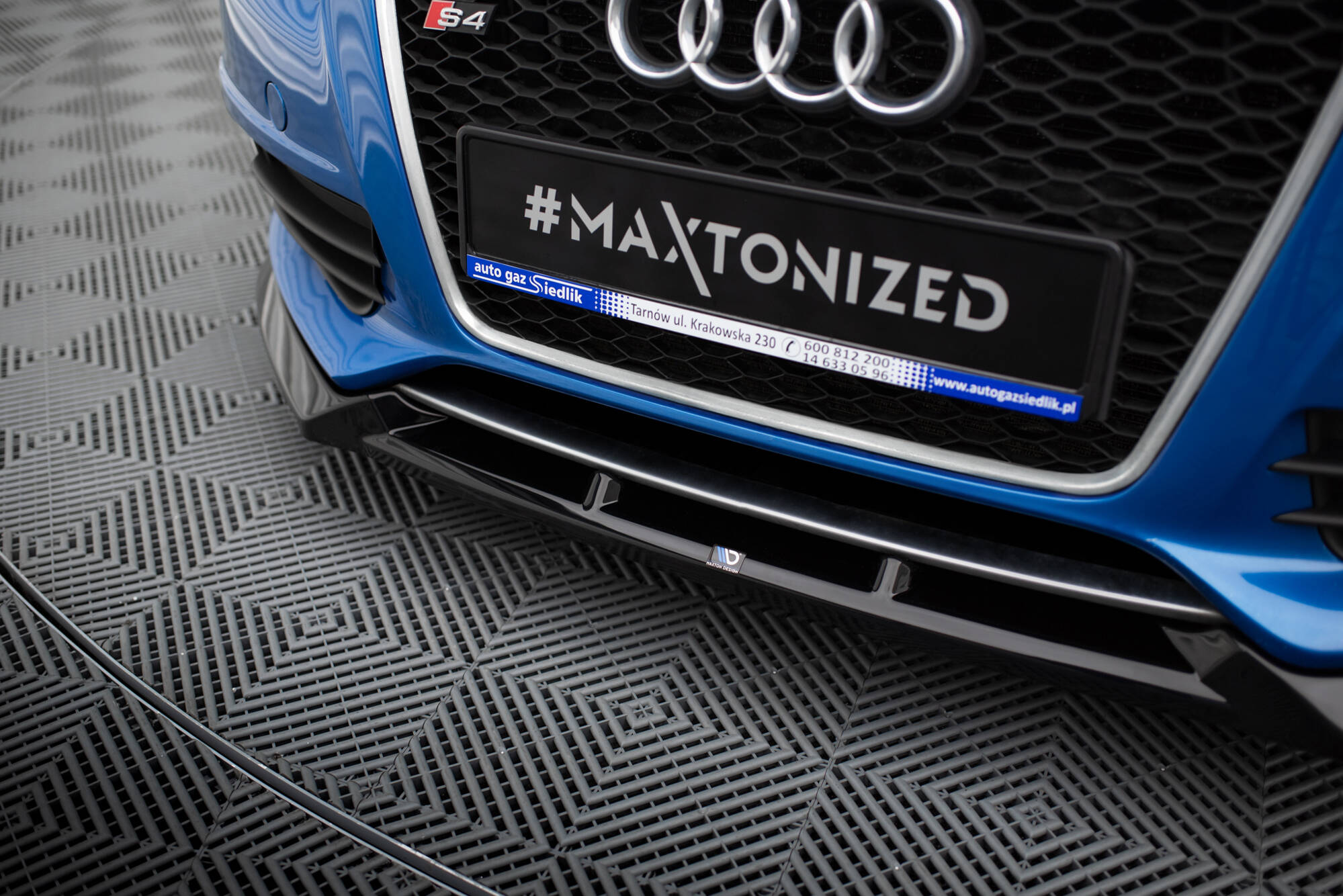 Front Splitter V.4 Audi S4 / A4 S-Line B8 - 3