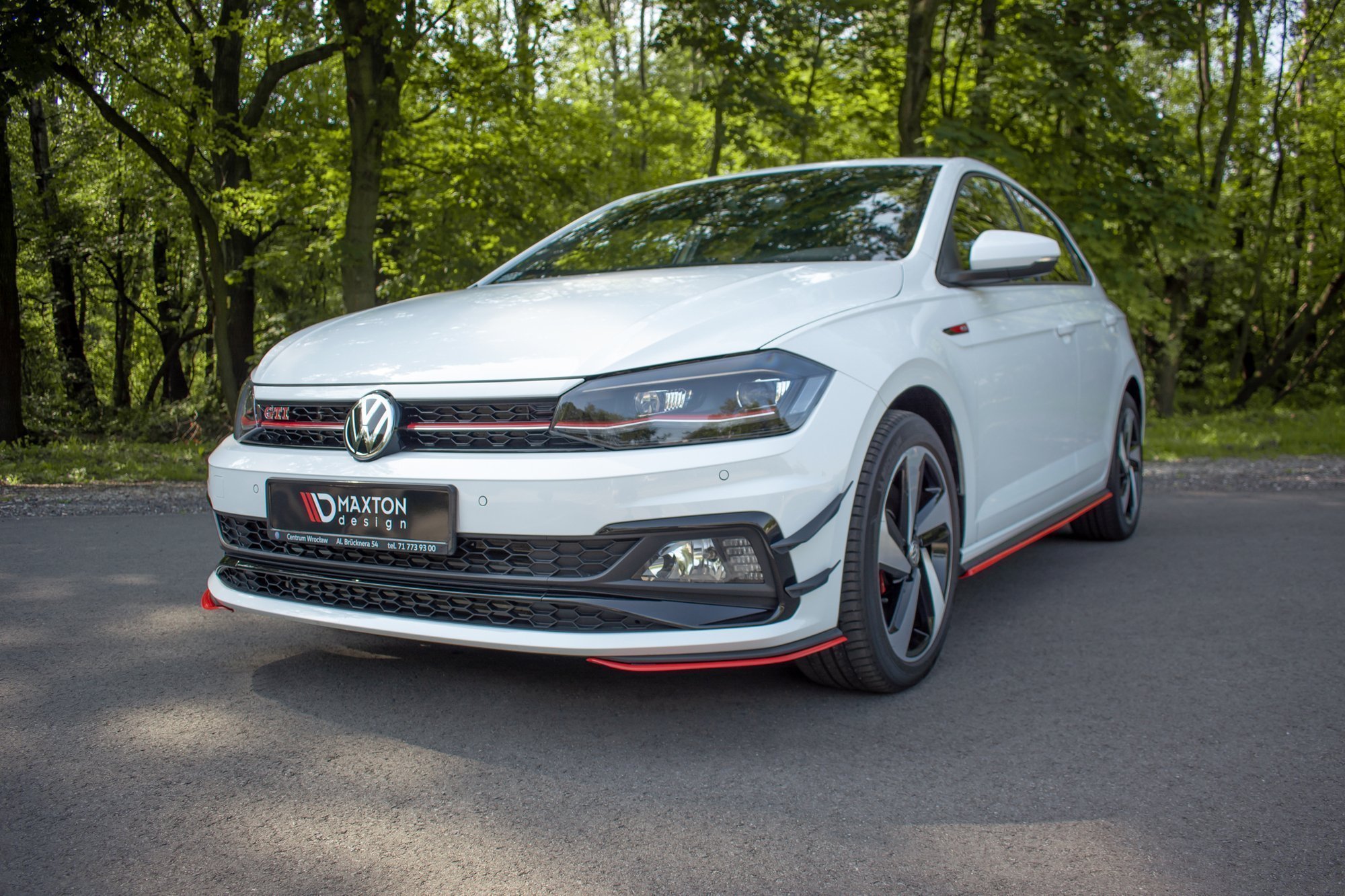 Front Splitter V.5 VW Polo Mk6 GTI - 5