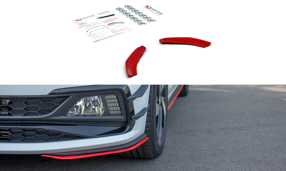 Front Splitter V.5 VW Polo Mk6 GTI