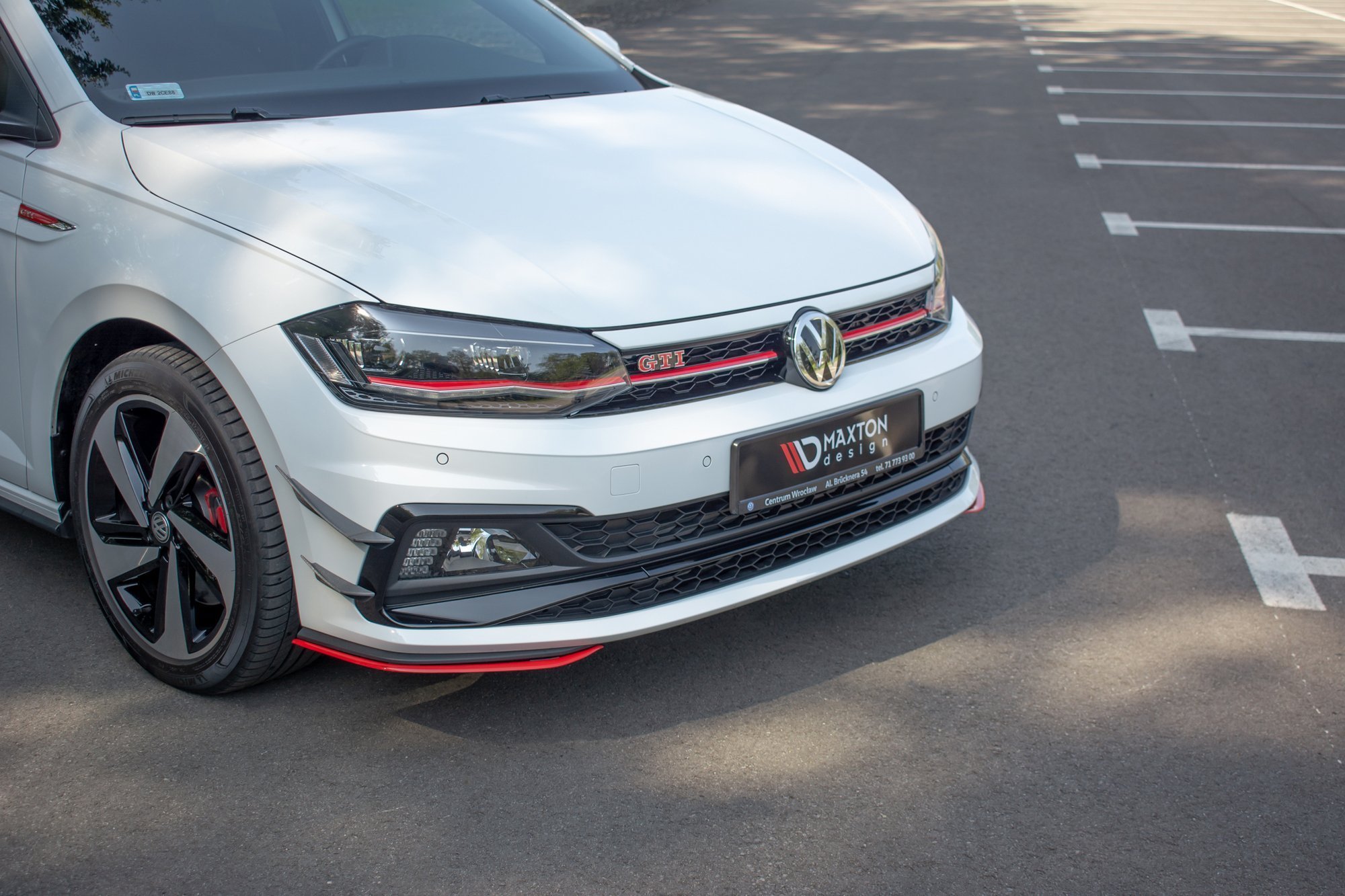 Front Splitter V.5 VW Polo Mk6 GTI - 4