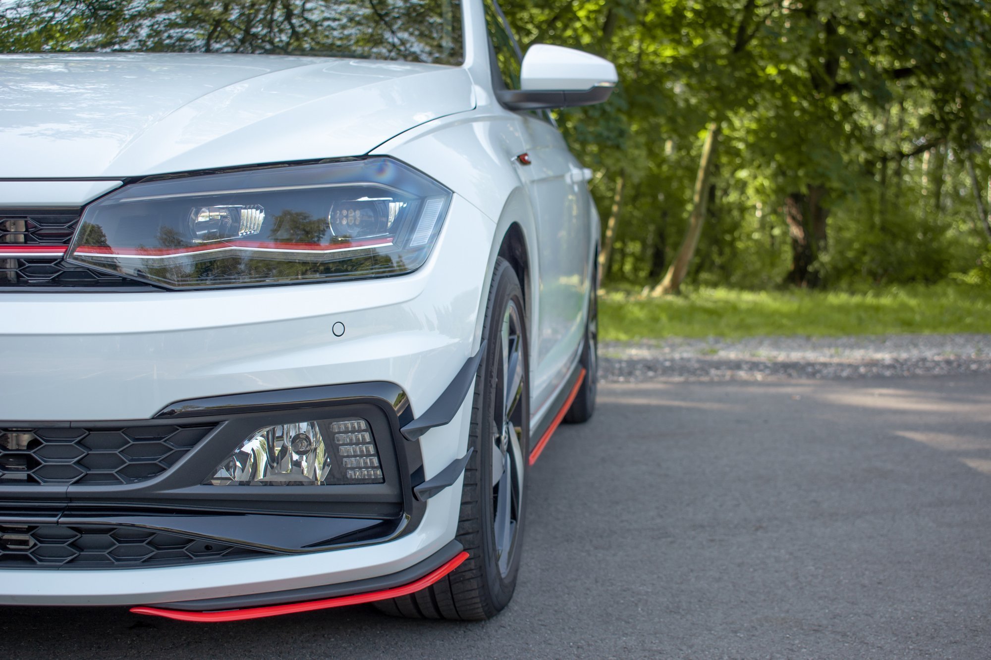 Front Splitter V.5 VW Polo Mk6 GTI - 2