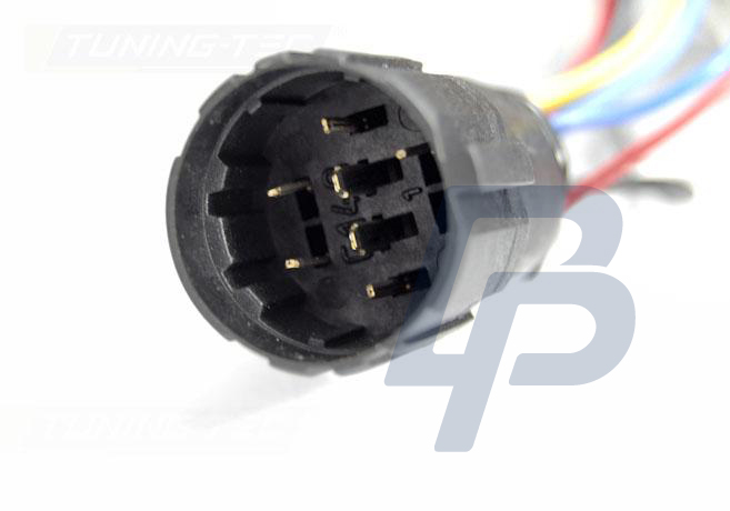 HEADLIGHTS FIAT GRANDE PUNTO 08-09 DAYLIGHT BLACK - 3