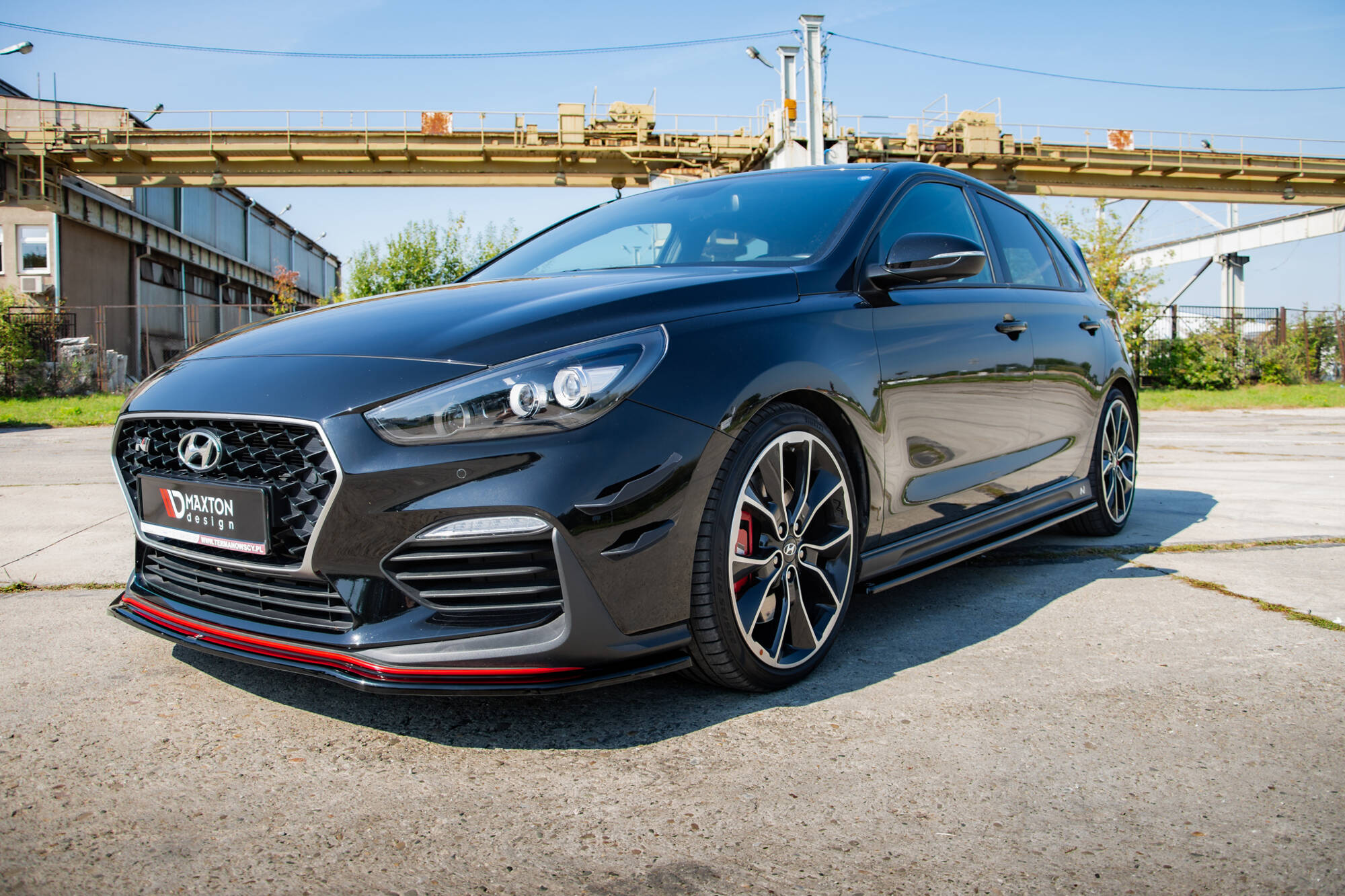FRONT BUMPER WINGS (CANARDS) SUITABLE FOR HYUNDAI I30 N MK3 – MAXTON DESIGN - 3