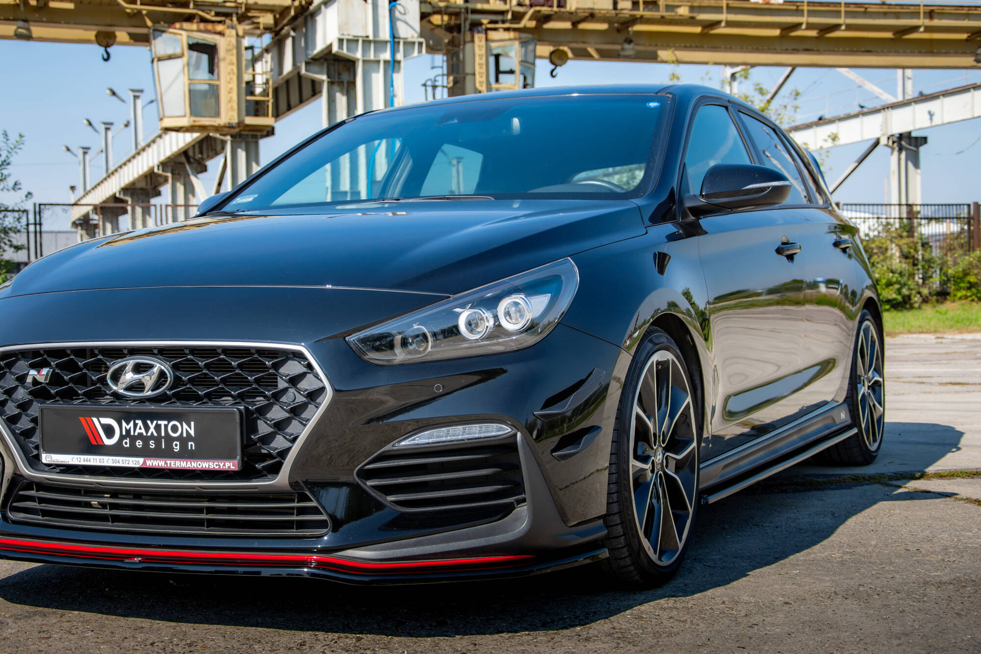 FRONT BUMPER WINGS (CANARDS) SUITABLE FOR HYUNDAI I30 N MK3 – MAXTON DESIGN - 2