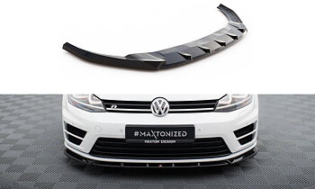 FRONT SPLITTER V.5 SUITABLE FOR VOLKSWAGEN GOLF R / R-LINE MK7 – MAXTON DESIGN