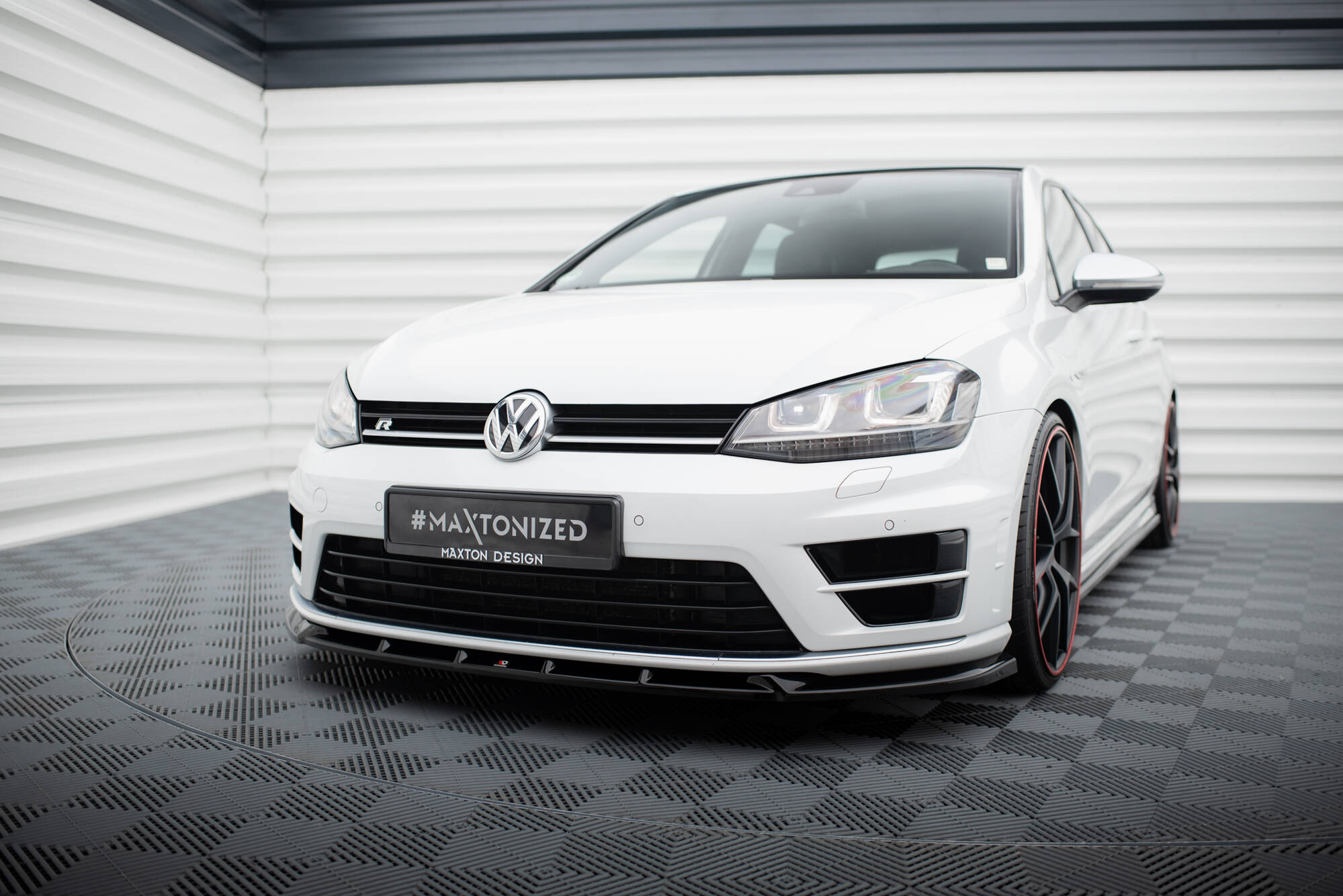Front Splitter V.5 Volkswagen Golf R / R-Line Mk7 - 4