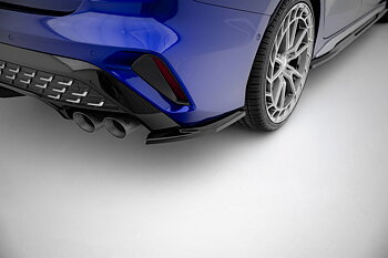 REAR SIDE SPLITTERS V.1 SUITABLE FOR AUDI S3 SEDAN 8Y FACELIFT – MAXTON DESIGN