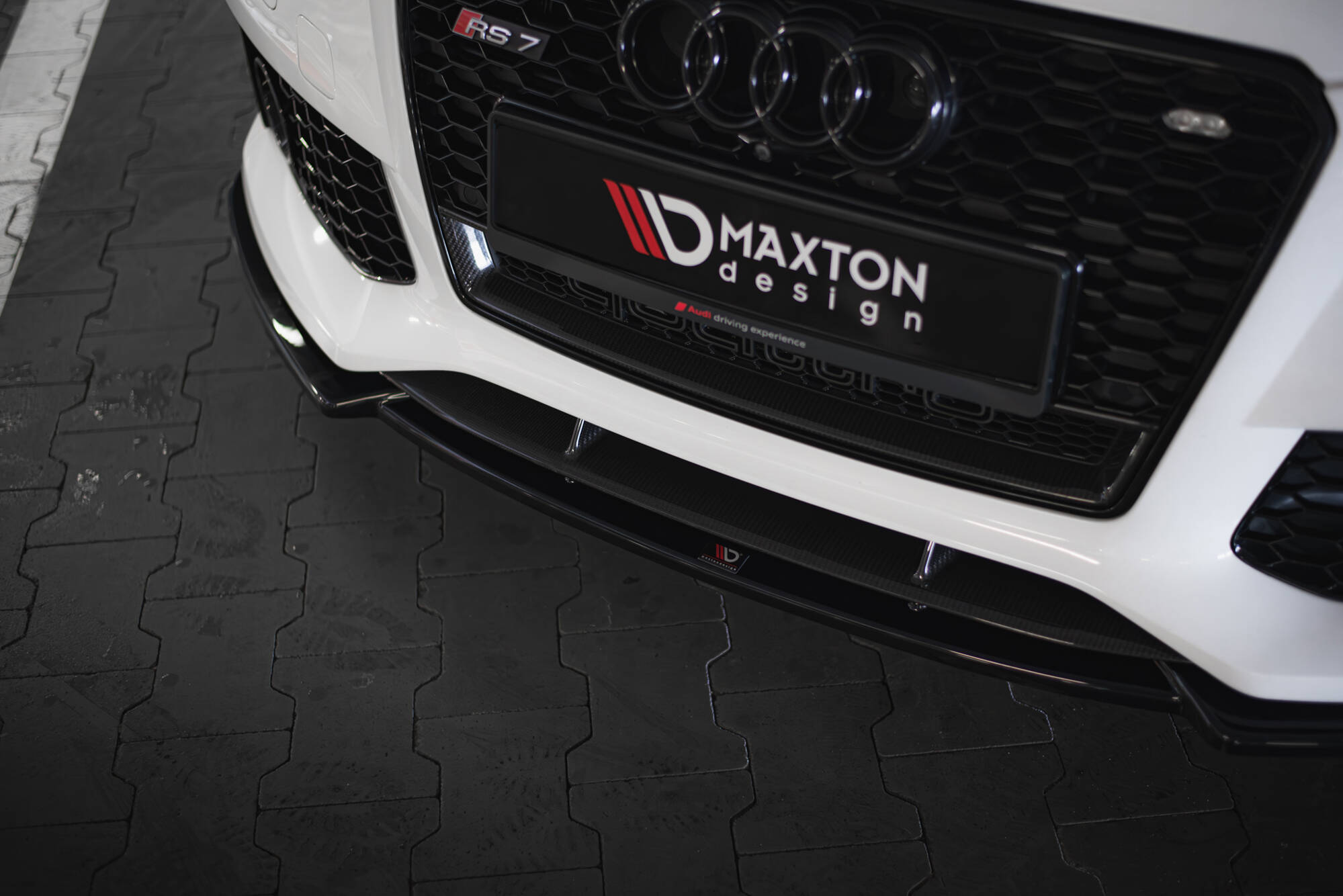Front Splitter V.3 Audi RS7 C7 Facelift - 4