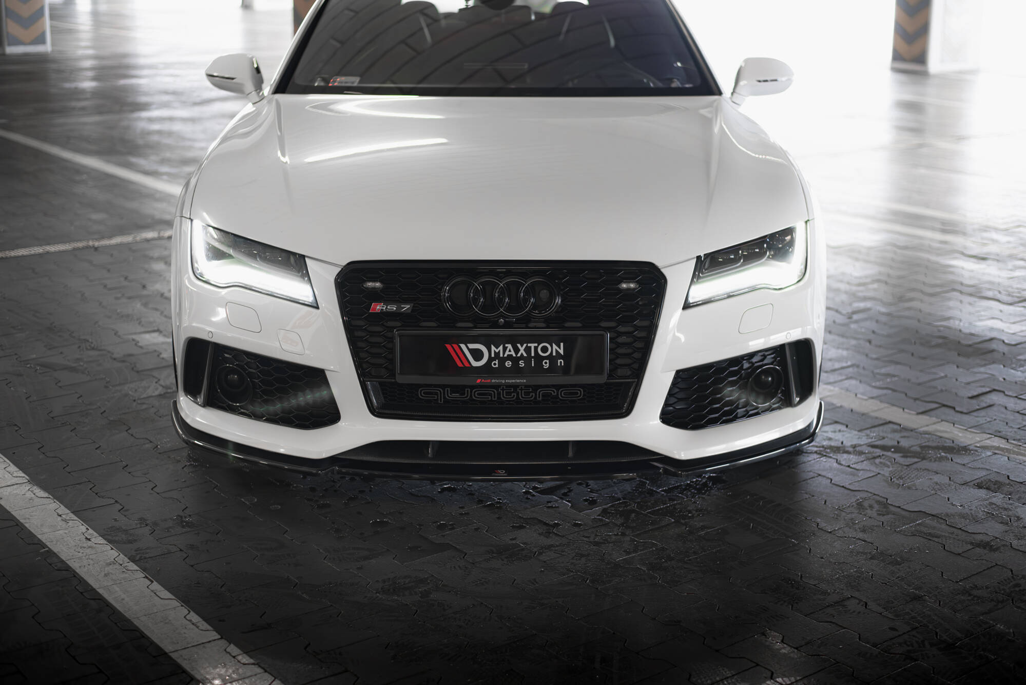 Front Splitter V.3 Audi RS7 C7 Facelift - 2