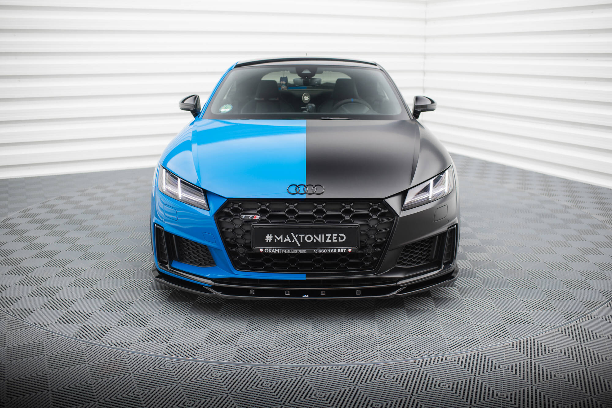 Front Splitter V.2 Audi TT S 8S Facelift - 2