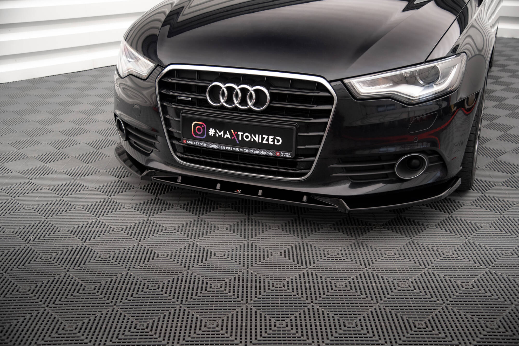 Front Splitter V.2 Audi A6 C7 - 3