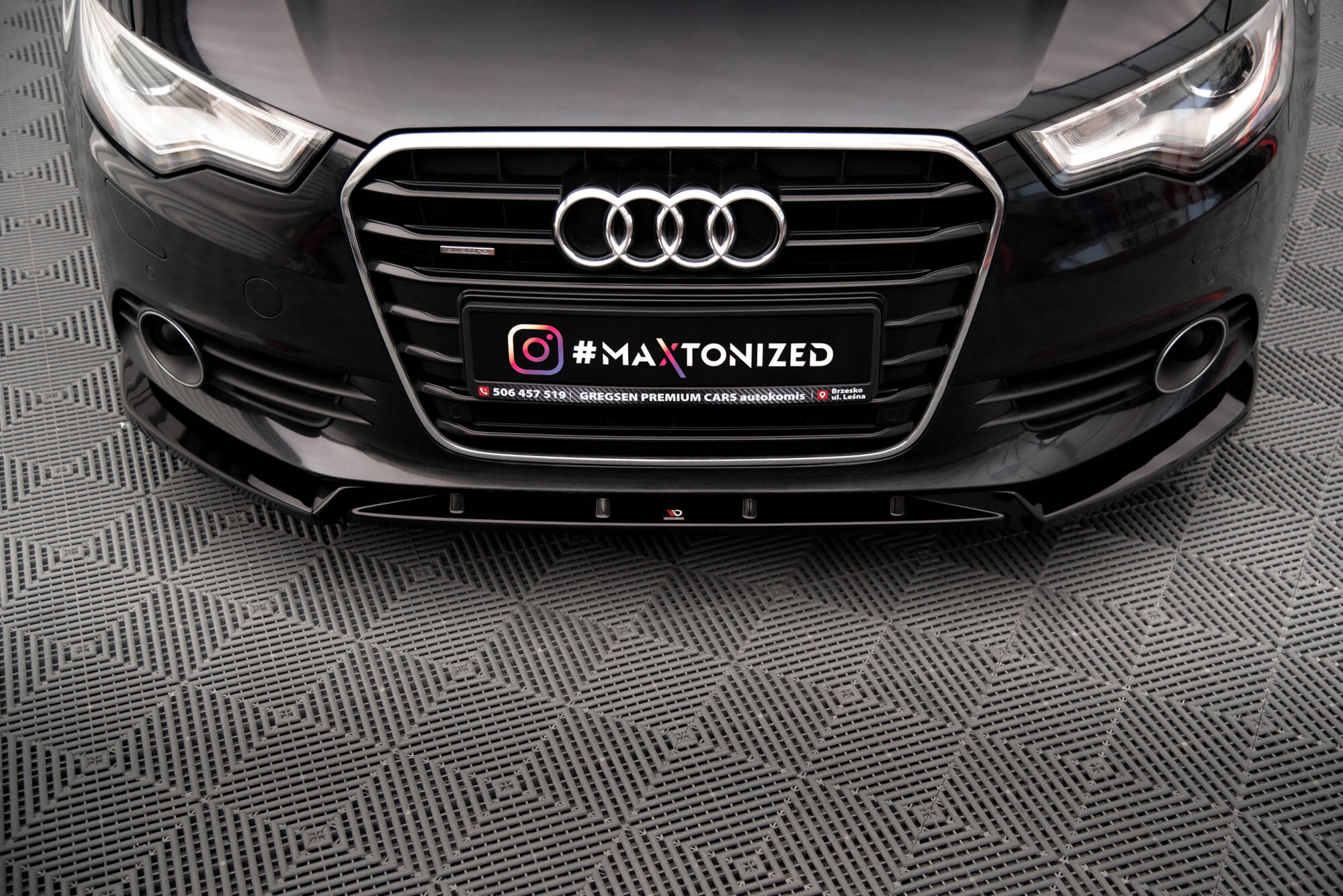 Front Splitter V.2 Audi A6 C7 - 4