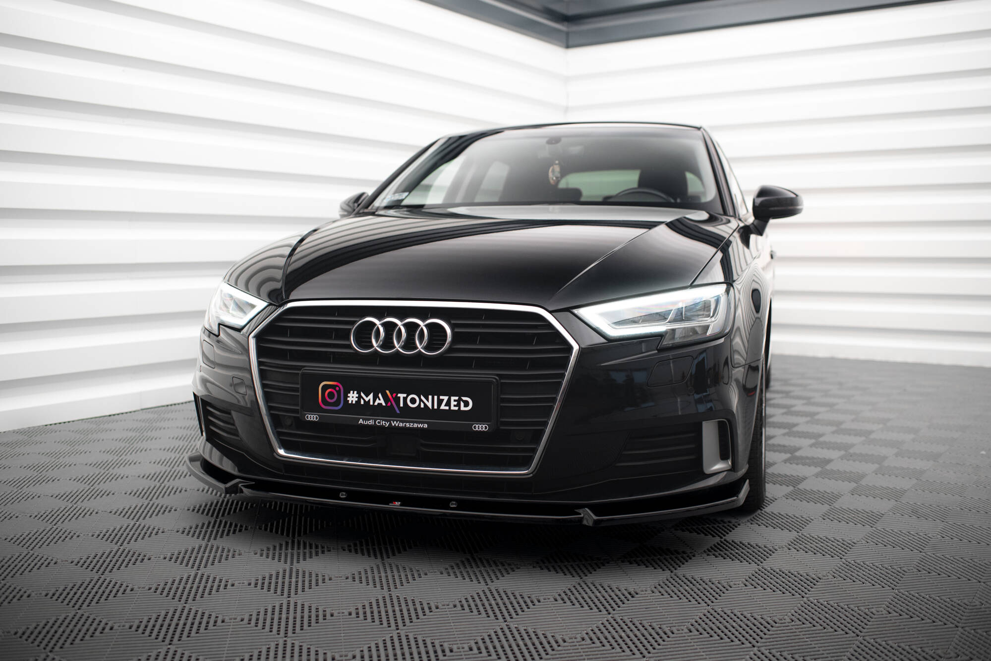 Front Splitter V.1 Audi A3 Sportback 8V Facelift - 4