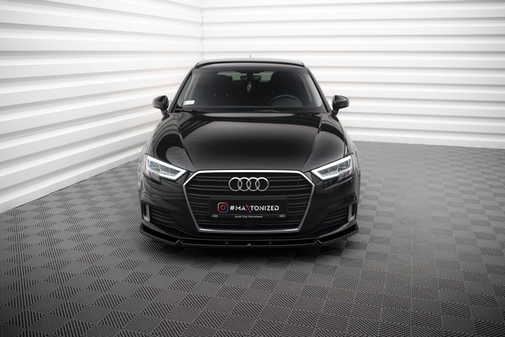Front Splitter V.1 Audi A3 Sportback 8V Facelift - 2
