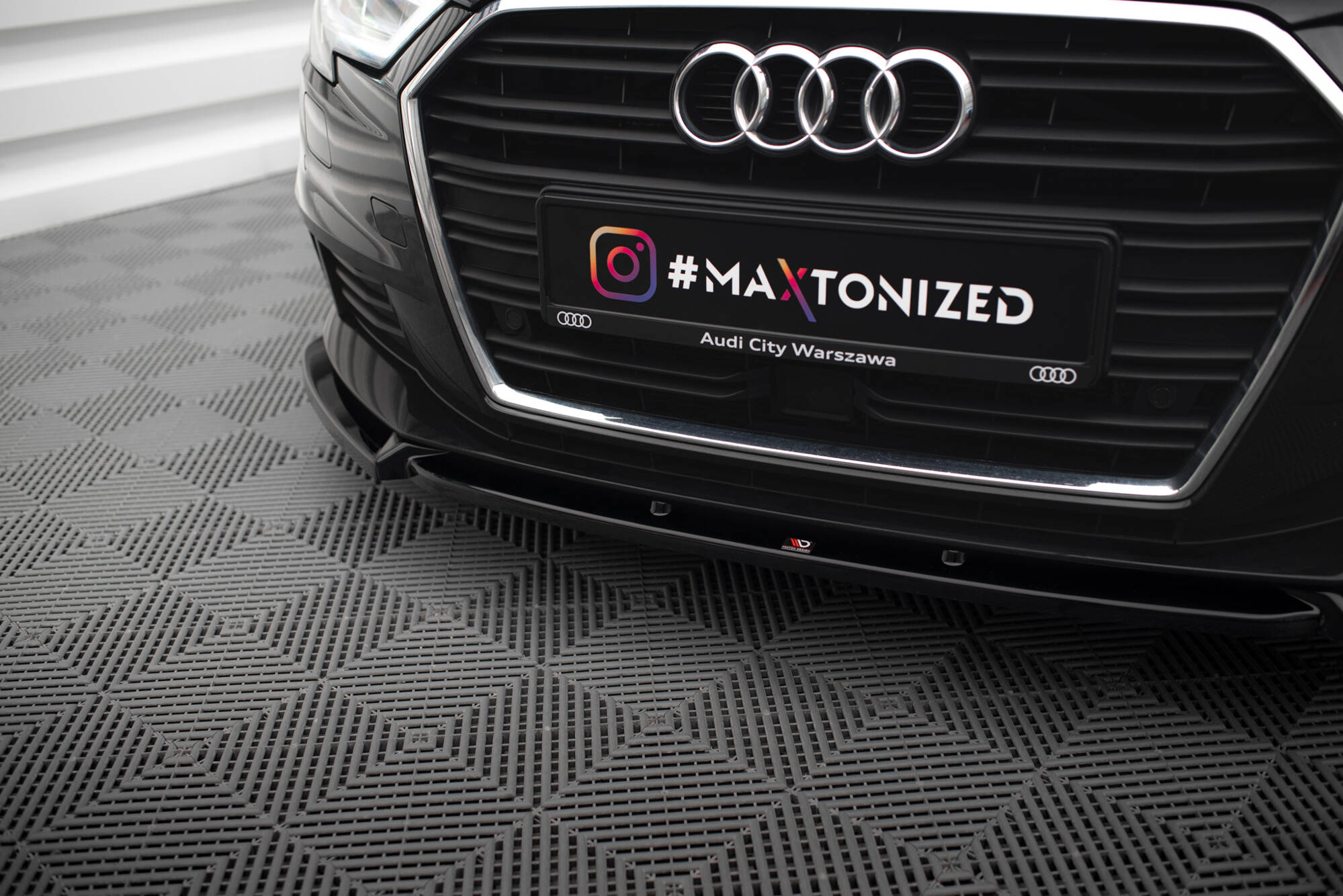 Front Splitter V.1 Audi A3 Sportback 8V Facelift - 3