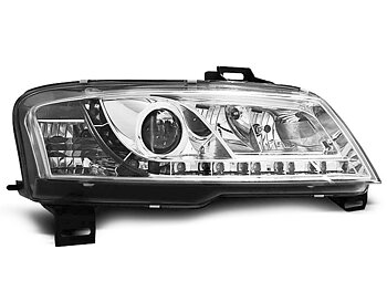HEADLIGHTS FIAT STILO 3D 10.01-08 DAYLIGHT CHROME