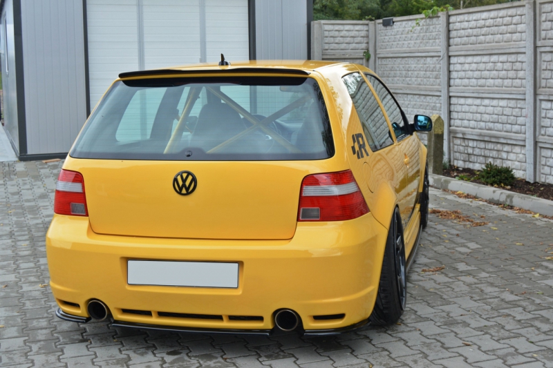 CENTRAL REAR SPLITTER VW GOLF IV R32 - 3