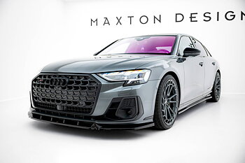 FRONT SPLITTER V.2 SUITABLE FOR AUDI S8 / A8 S-LINE D5 FACELIFT – MAXTON DESIGN