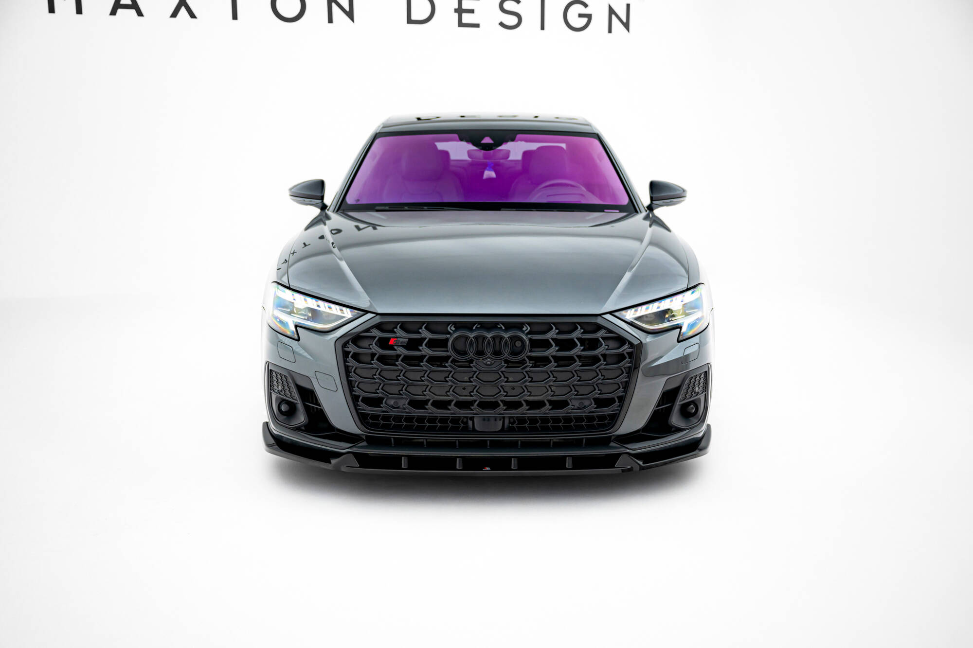 FRONT SPLITTER V.2 SUITABLE FOR AUDI S8 / A8 S-LINE D5 FACELIFT – MAXTON DESIGN - 3