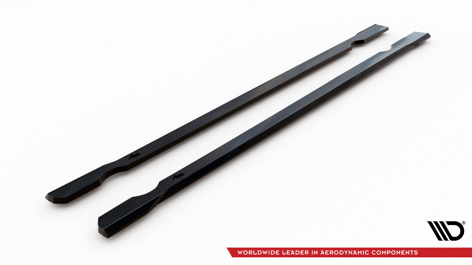 Side Skirts Diffusers V.4 Volkswagen Golf R / R-Line Mk7 - 5