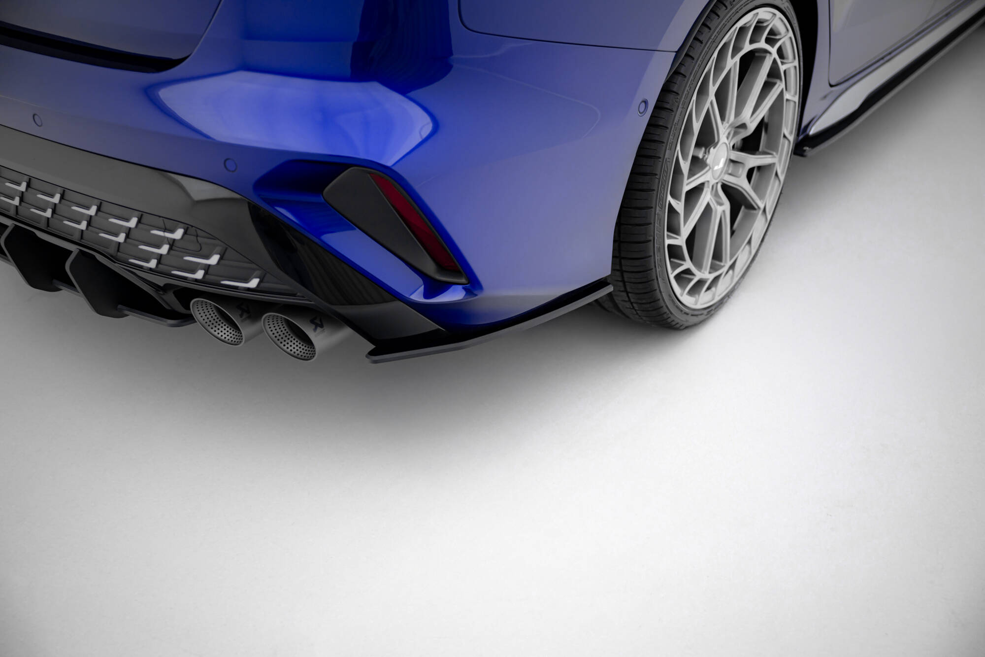 STREET PRO REAR SIDE SPLITTERS SUITABLE FOR AUDI S3 SEDAN 8Y FACELIFT – MAXTON DESIGN - 2