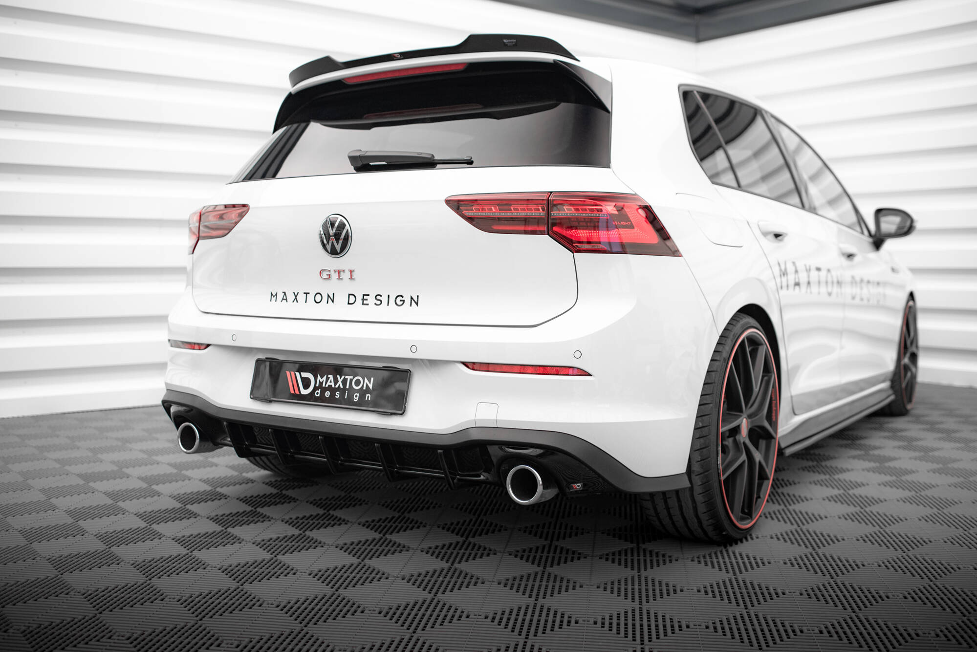 Rear Valance V.3 Volkswagen Golf GTI Mk8 - 2