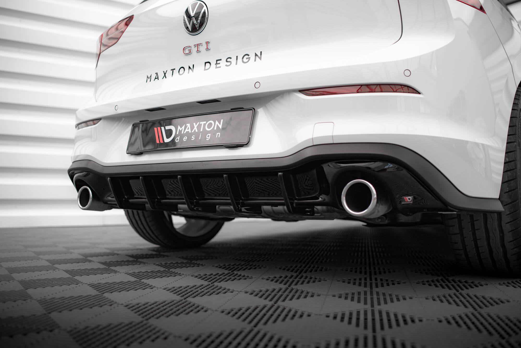 Rear Valance V.3 Volkswagen Golf GTI Mk8 - 4