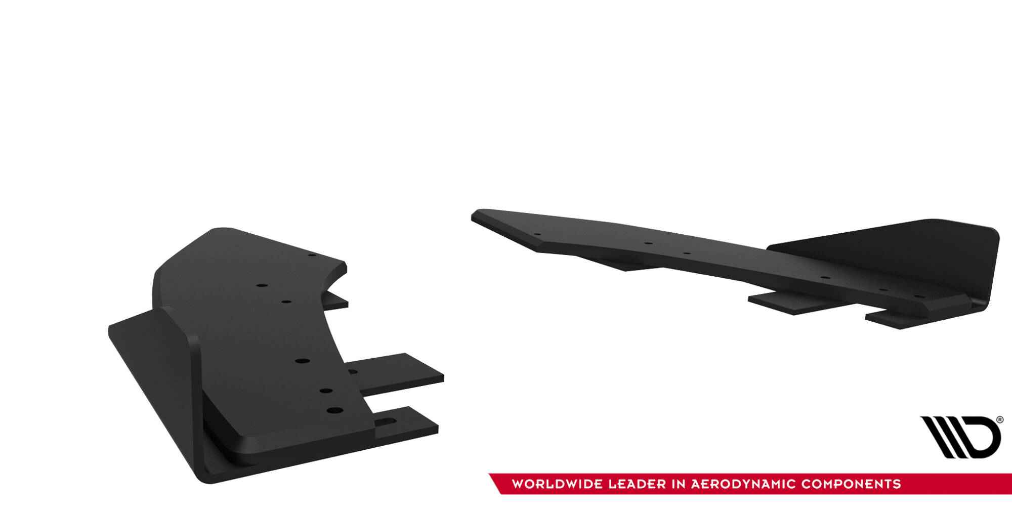STREET PRO REAR SIDE SPLITTERS + FLAPS SUITABLE FOR AUDI S3 SEDAN 8Y FACELIFT – MAXTON DESIGN - 5
