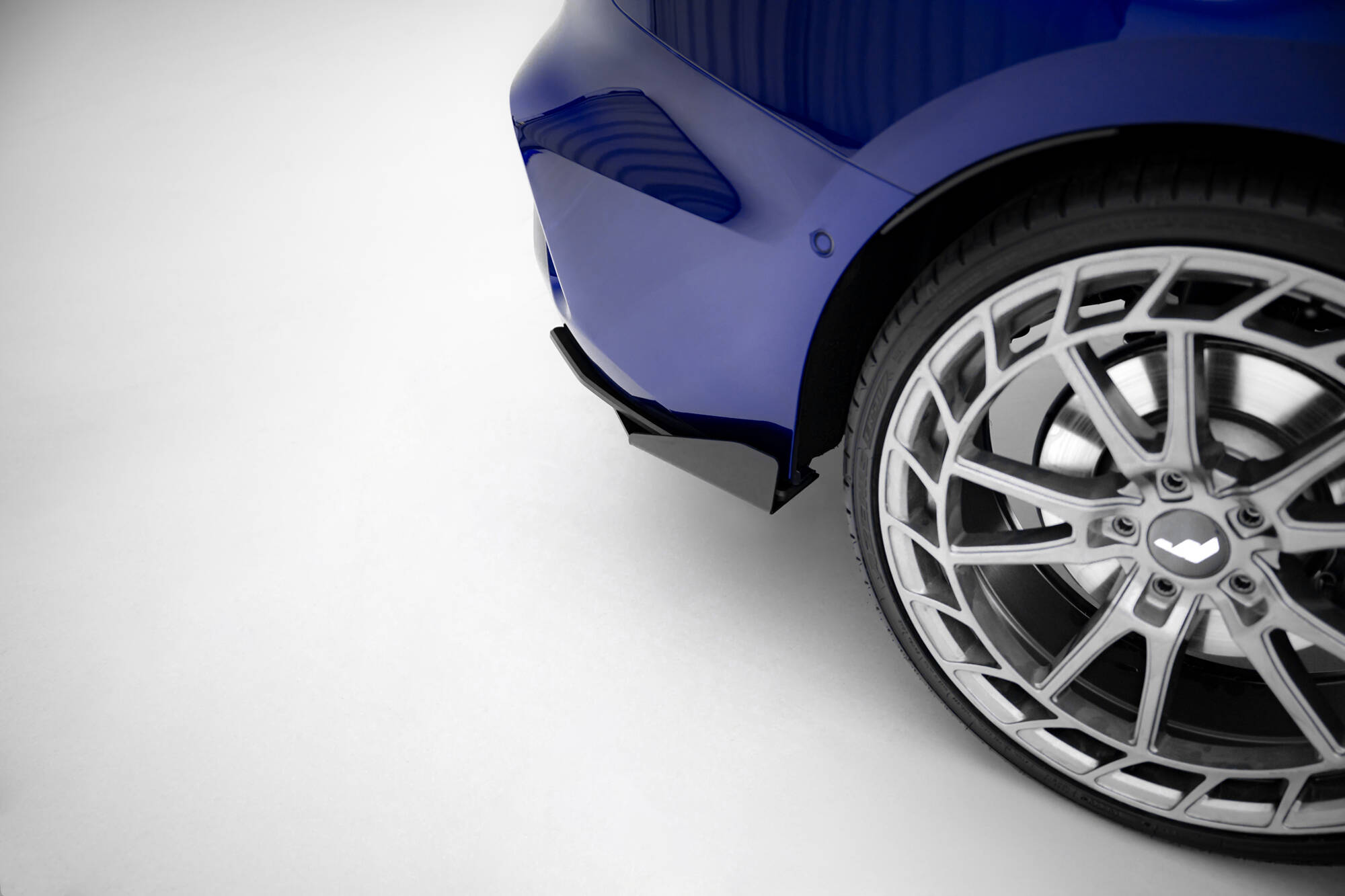 STREET PRO REAR SIDE SPLITTERS + FLAPS SUITABLE FOR AUDI S3 SEDAN 8Y FACELIFT – MAXTON DESIGN - 2
