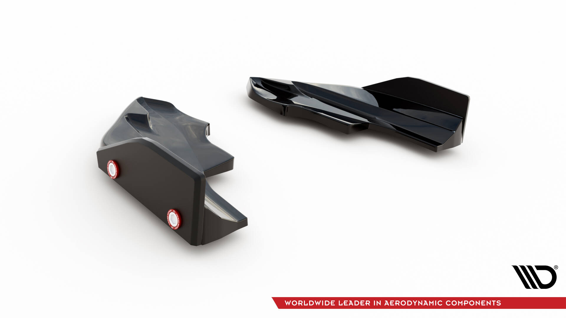 Rear Side Splitters V.6 + Flaps Volkswagen Golf R Mk8 - 6