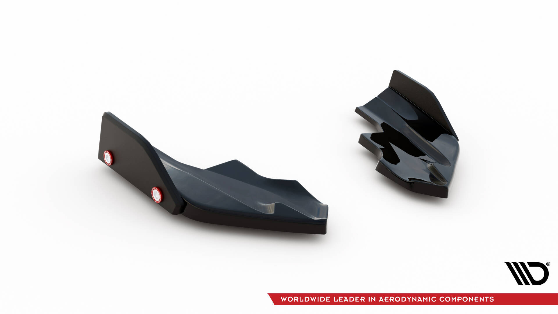 Rear Side Splitters V.6 + Flaps Volkswagen Golf R Mk8 - 5