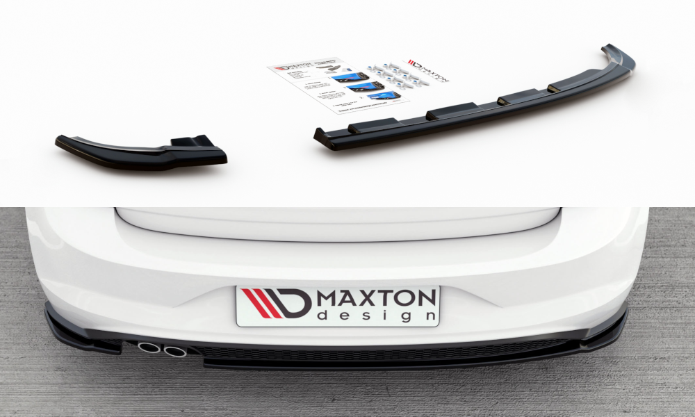 Rear Side Splitters V.2 Volkswagen Polo GTI / R-Line Mk6