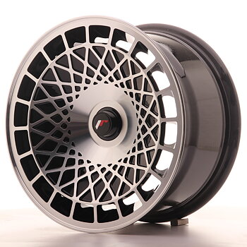 JAPAN RACING JR14 15X8 ET20 BLANK BLACK MACHINED